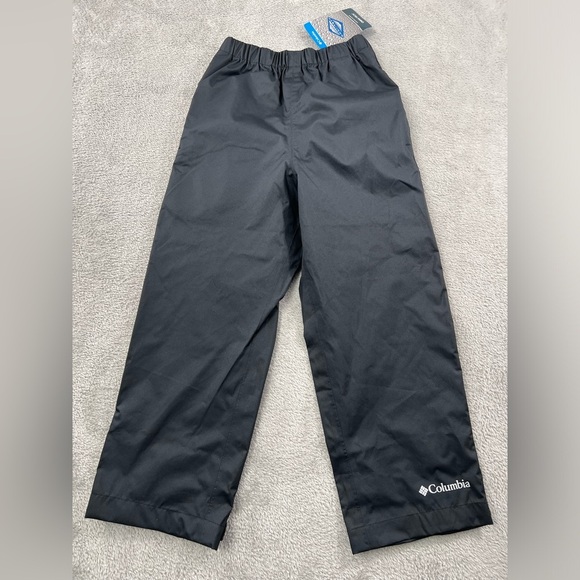 Columbia Other - NEW Columbia XXS 4/5 Black Girl Boy Trail Adventure Outdoor Rain Pants